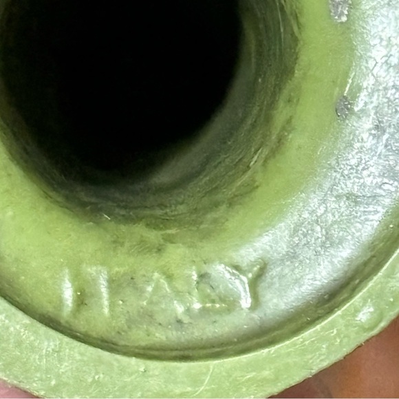 Vintage Antique Molded plastic made in Italy Nativity scene figures. Set of 3 - Picture 8 of 10